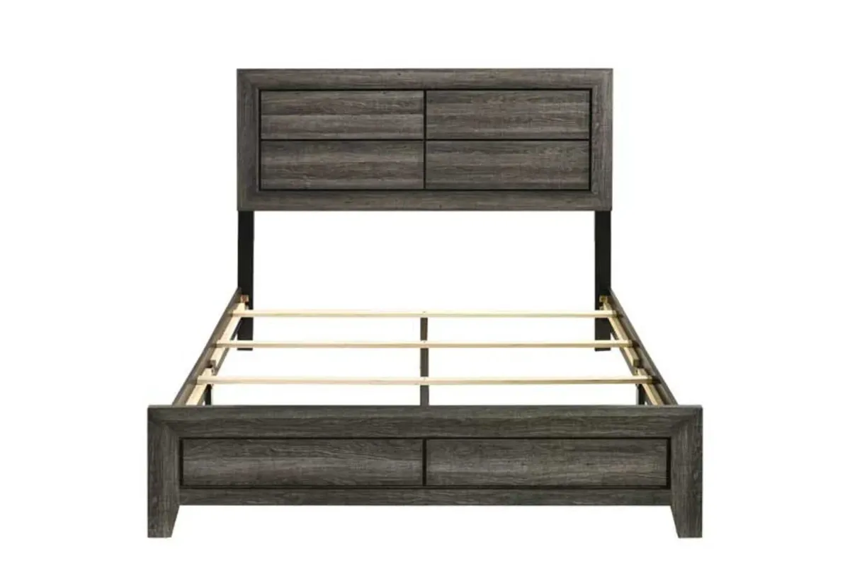 Max Queen Panel Bed in a Box with USB Port