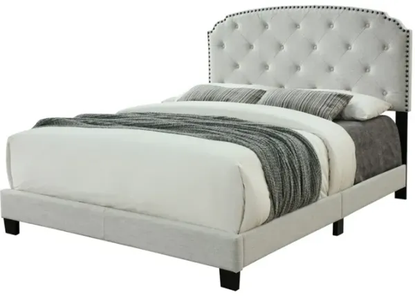Olivia Upholstered King Bed in a Box