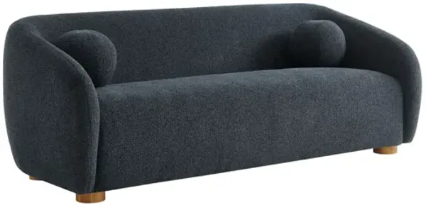 Holland 85" Chenille Fabric Sofa  - Navy