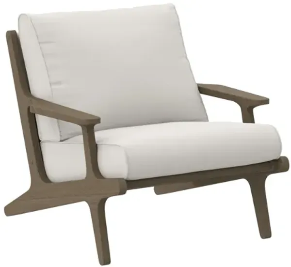 Saratoga Outdoor Patio Teak Wood Armchair