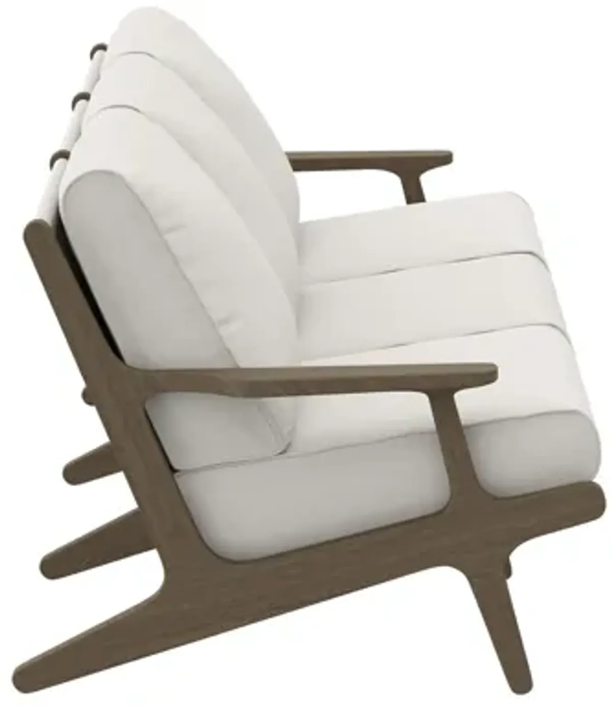 Saratoga Outdoor Patio Teak Sofa