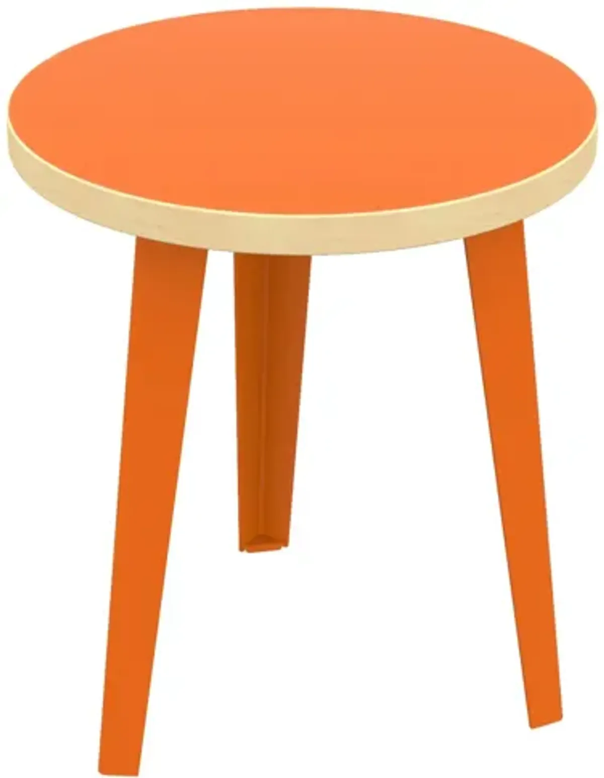 15" Orange on Orange Side Table by Floyd