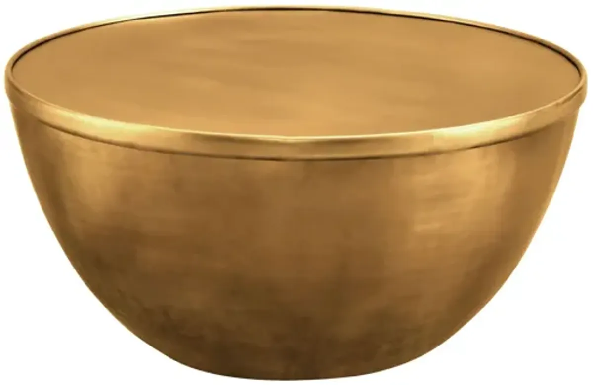 Viora 32 Inch Metal Storage Coffee Table by Modway