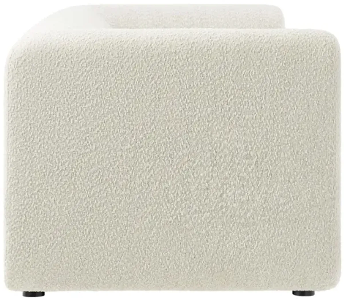 Leif 89" Boucle Upholstered Sofa by Modway