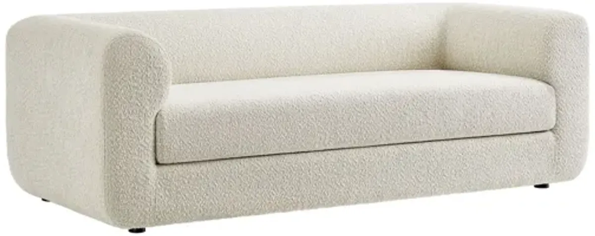 Leif 89" Boucle Upholstered Sofa by Modway