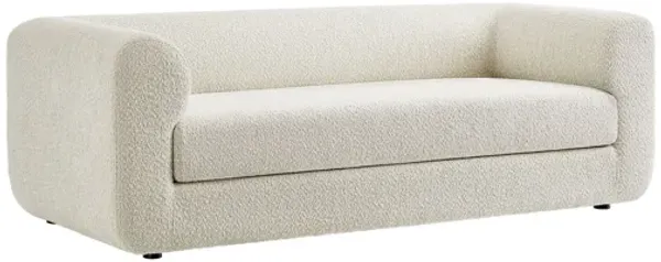 Leif 89" Boucle Upholstered Sofa by Modway