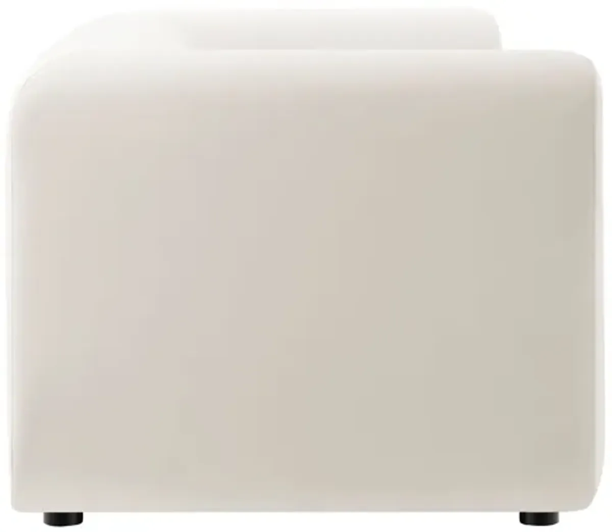 Leif 89" Performance Velvet Upholstered Sofa by Modway