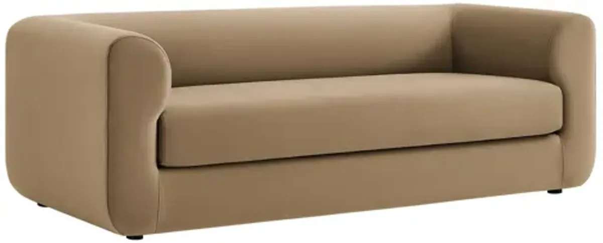 Leif 89" Performance Velvet Upholstered Sofa by Modway