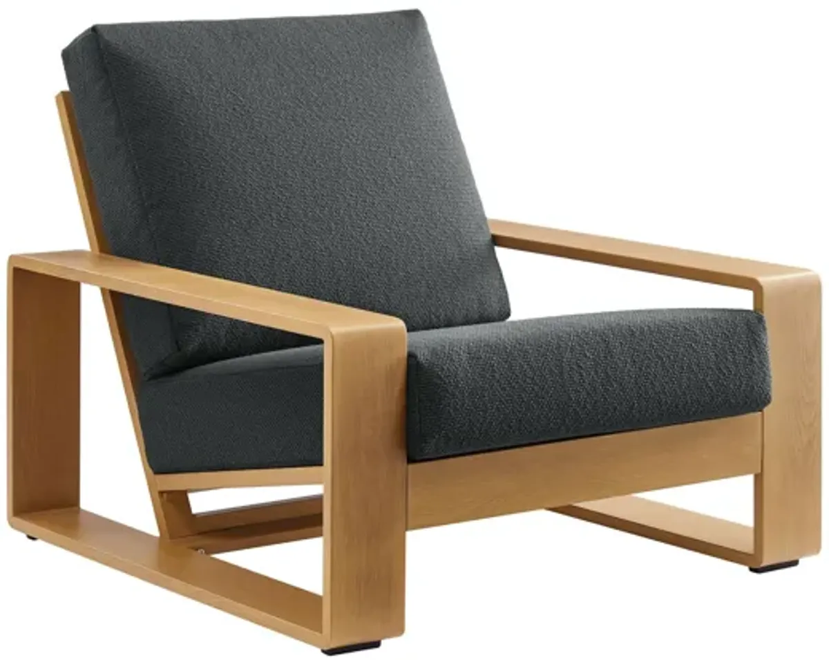 Lirienne Outdoor Patio Aluminum Faux Wood Armchair by Modway