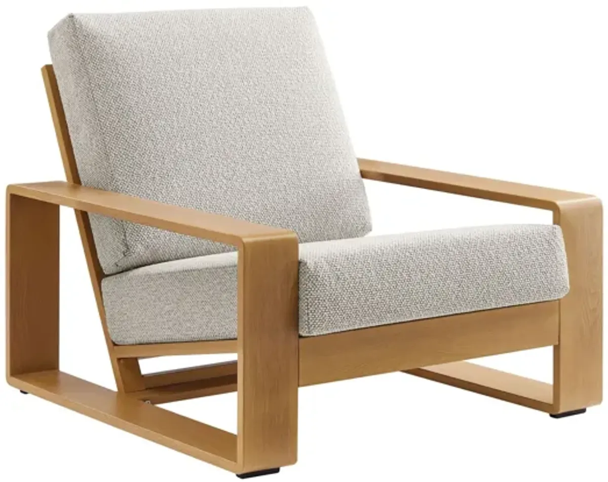 Lirienne Outdoor Patio Aluminum Faux Wood Armchair by Modway