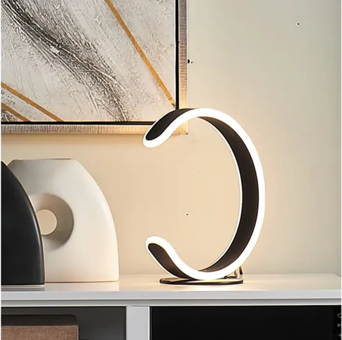 Luma Table Lamp - Black