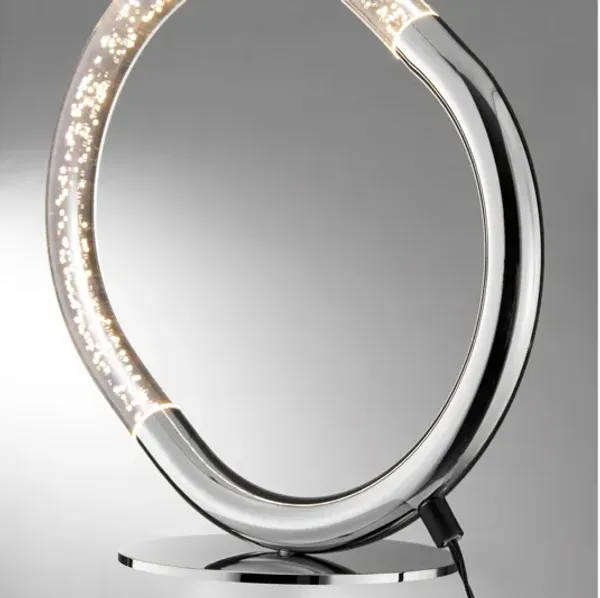 Cubby Table Lamp - Chrome