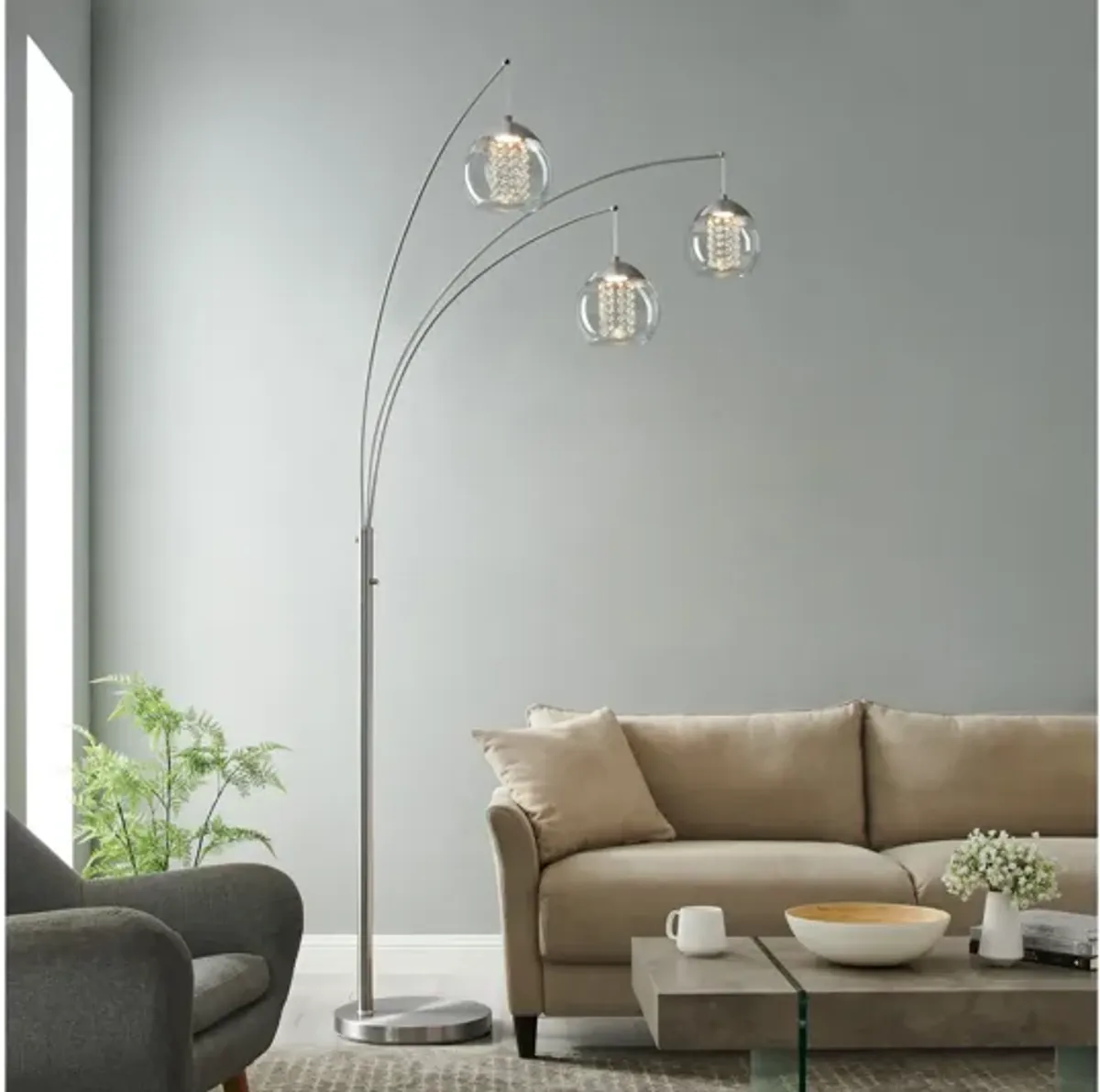 Ladessa Arc Lamps