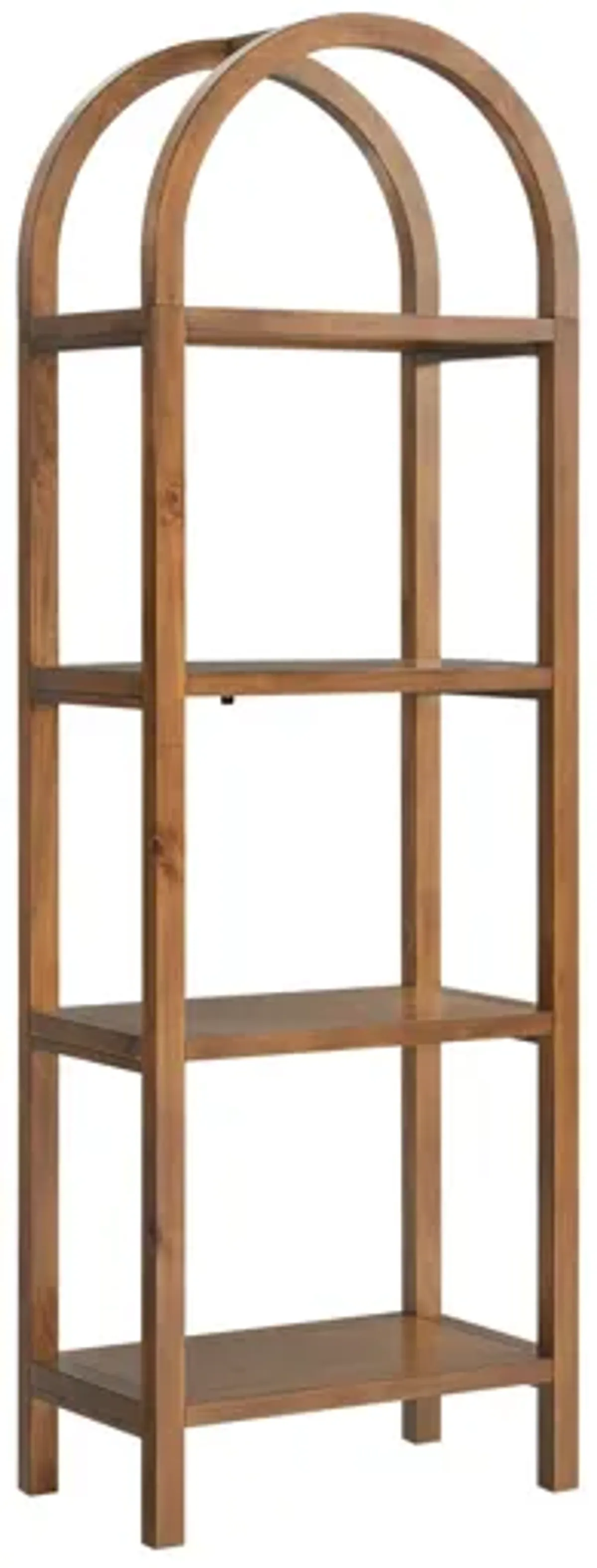 Vexley 72 Inch Tall Narrow Arched Bookshelf by Modway