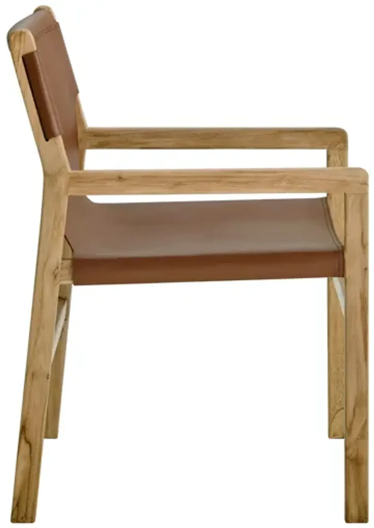 Sonora Leather Dining Chair by Modway