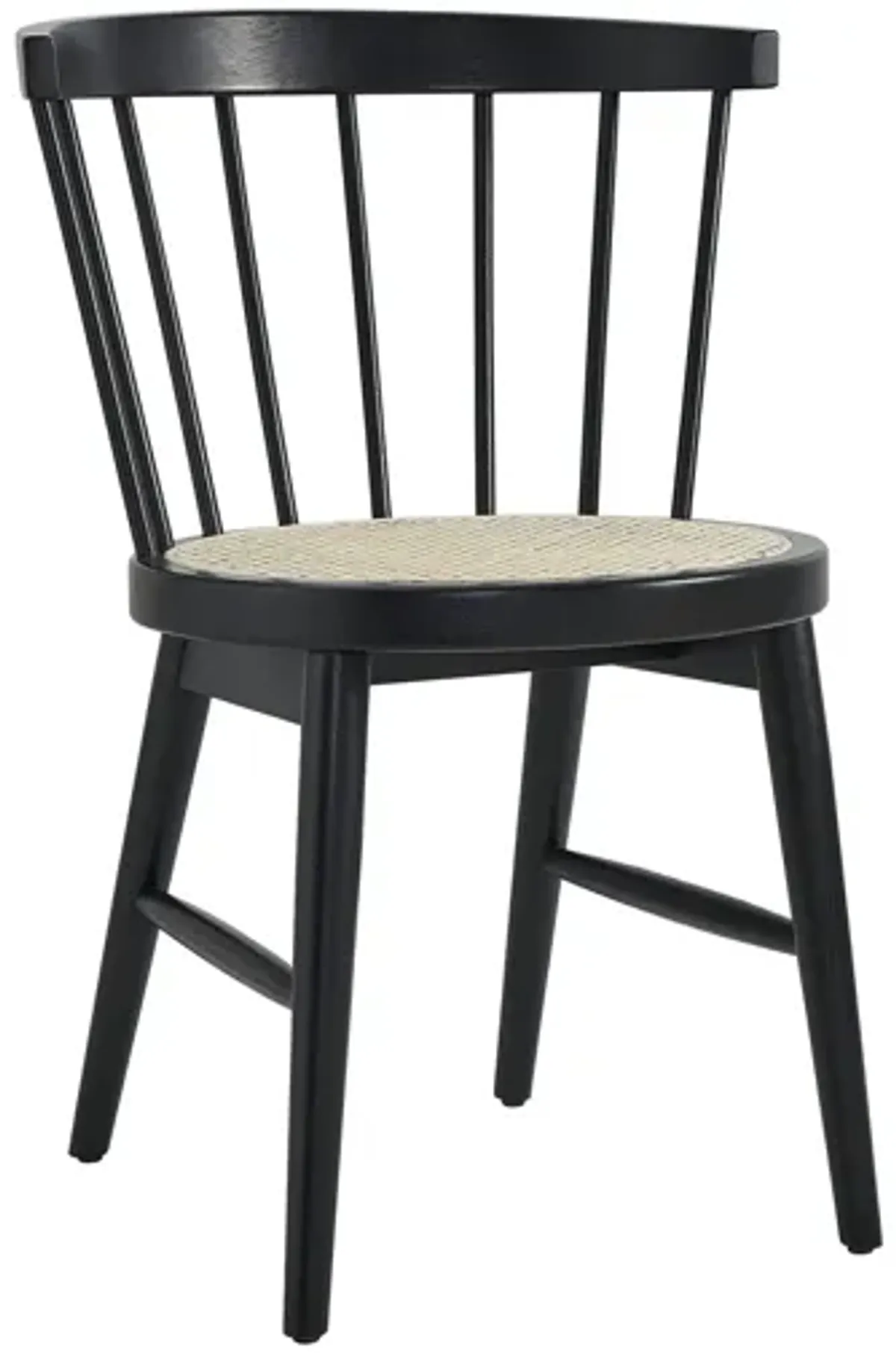 Lykke Curved Spindle Back Dining Chairs Set of 2 by Modway