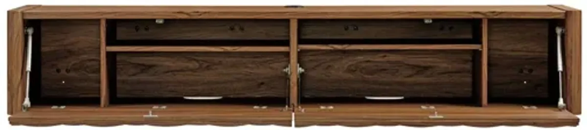 Emric Wave 71" Wall-Mounted TV Cabinet by Modway