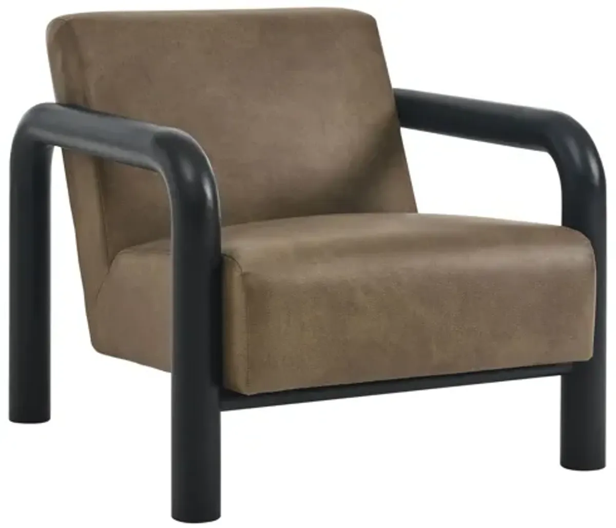 Sereno Vegan Leather Accent Chair by Modway
