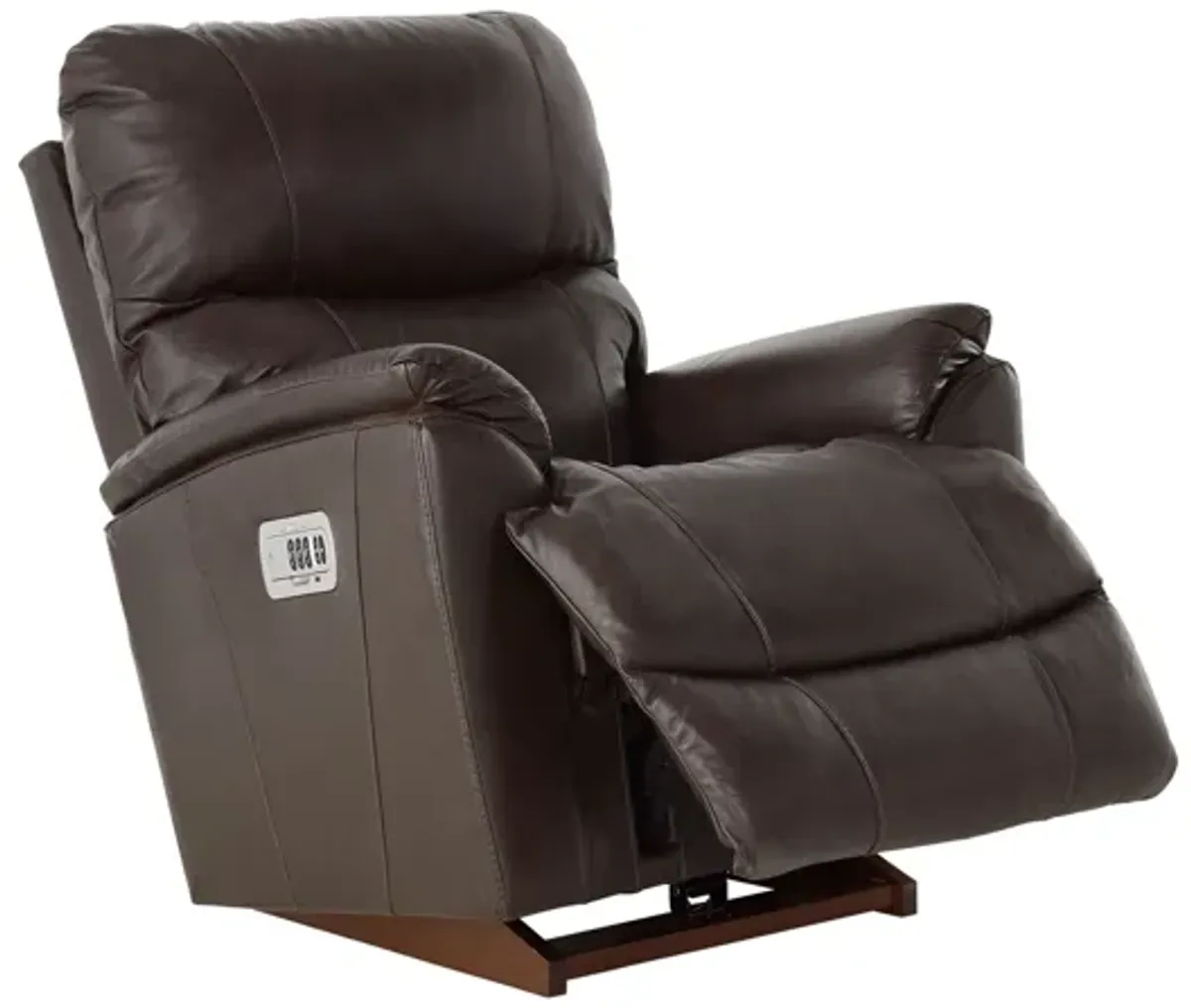 Trouper Leather Dual Power Rocking Recliner