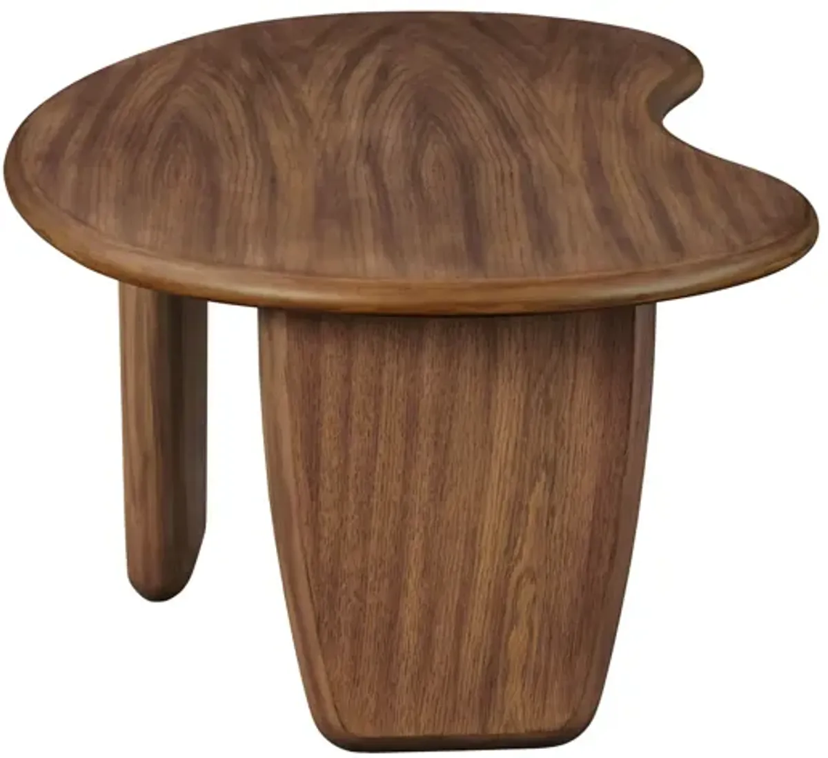 Vetra Kidney-Shaped Free Coffee Table by Modway