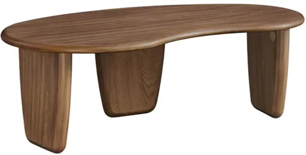 Vetra Kidney-Shaped Free Coffee Table by Modway