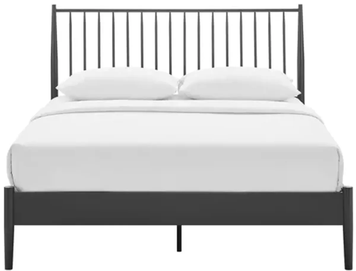 Adair Spindle Metal Queen Platform Bed by Modway