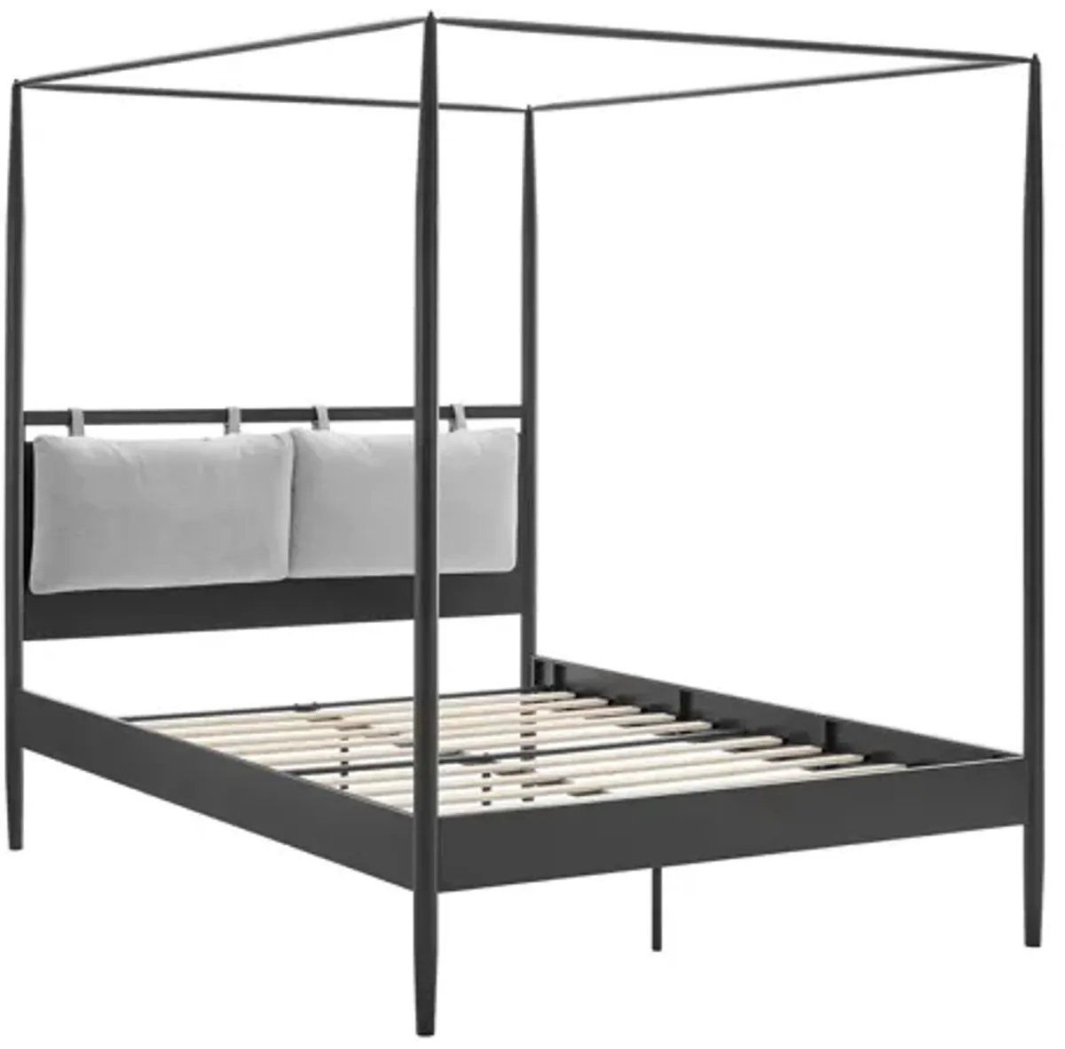 Marlowe 4-Poster Canopy Metal Queen Platform Bed by Modway