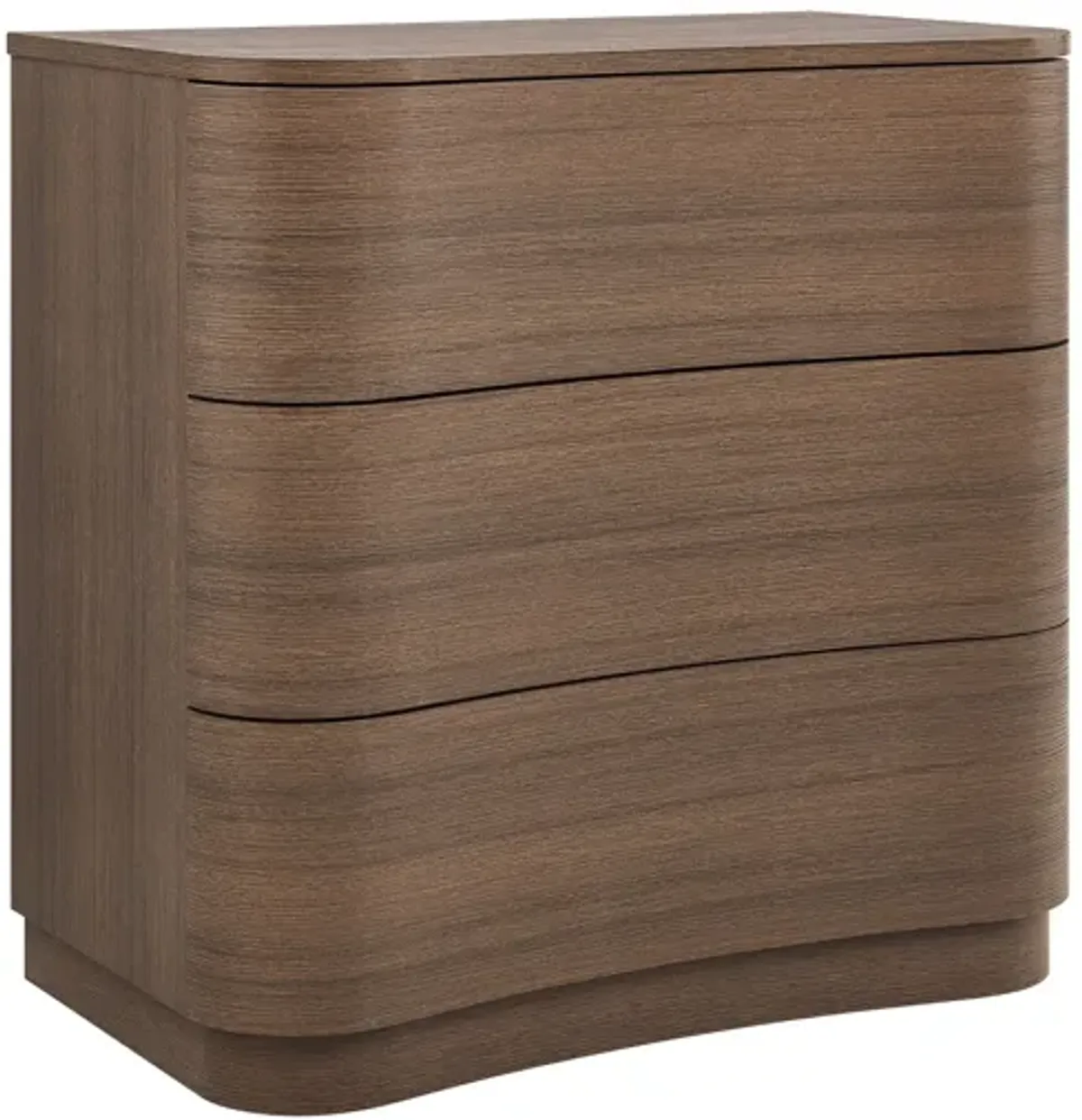 Mirae 3-Drawer Curved Compact Dresser by Modway