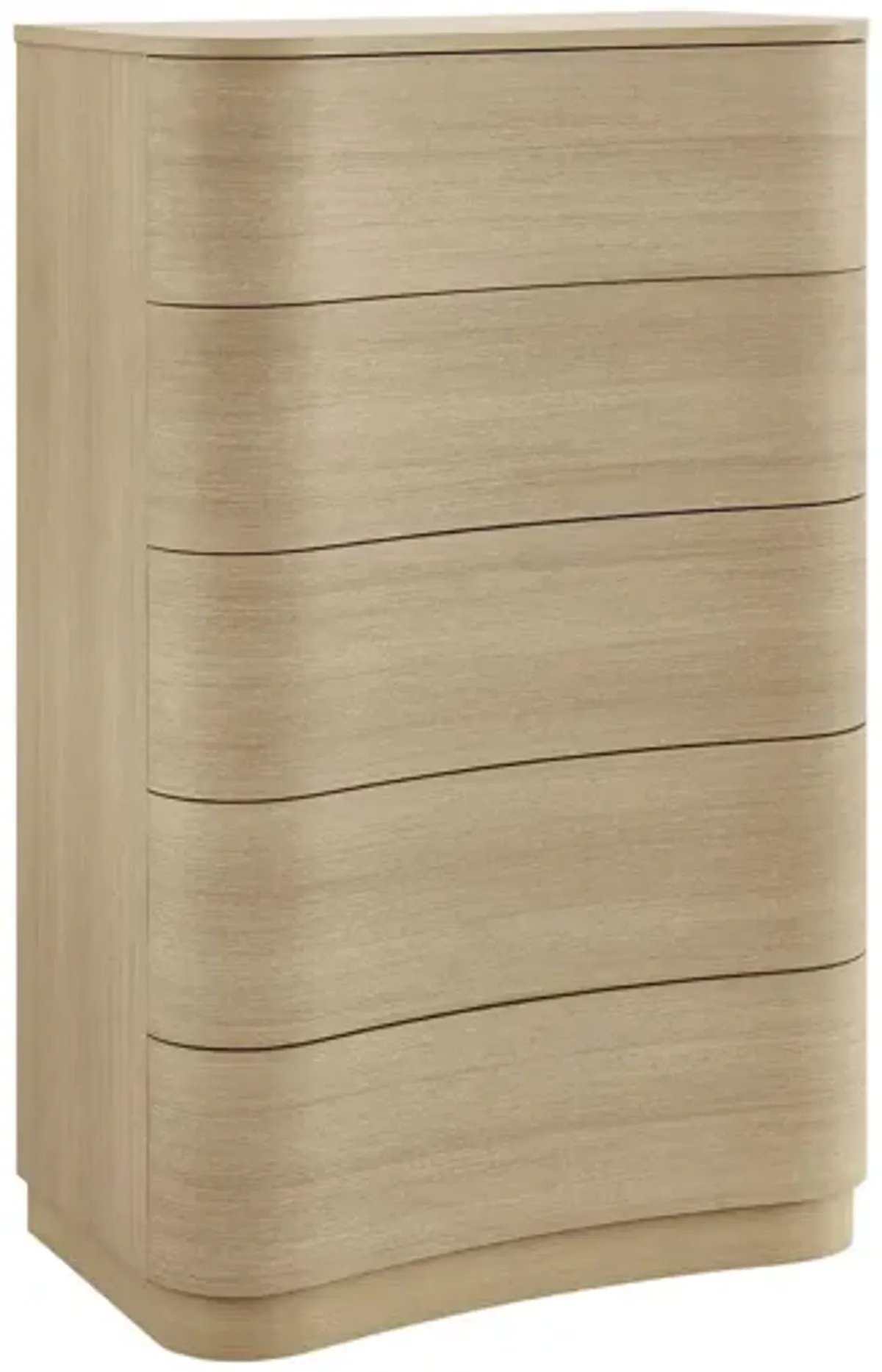 Mirae 5-Drawer Curved Dresser Chest of Drawers by Modway