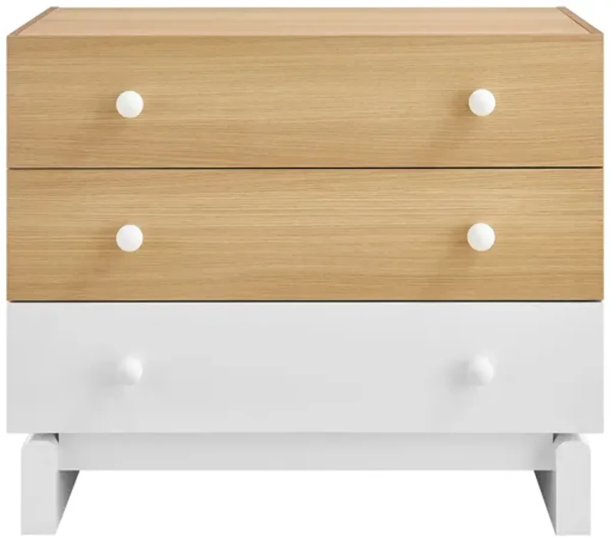 Nolia 3-Drawer Color Block Dresser by Modway
