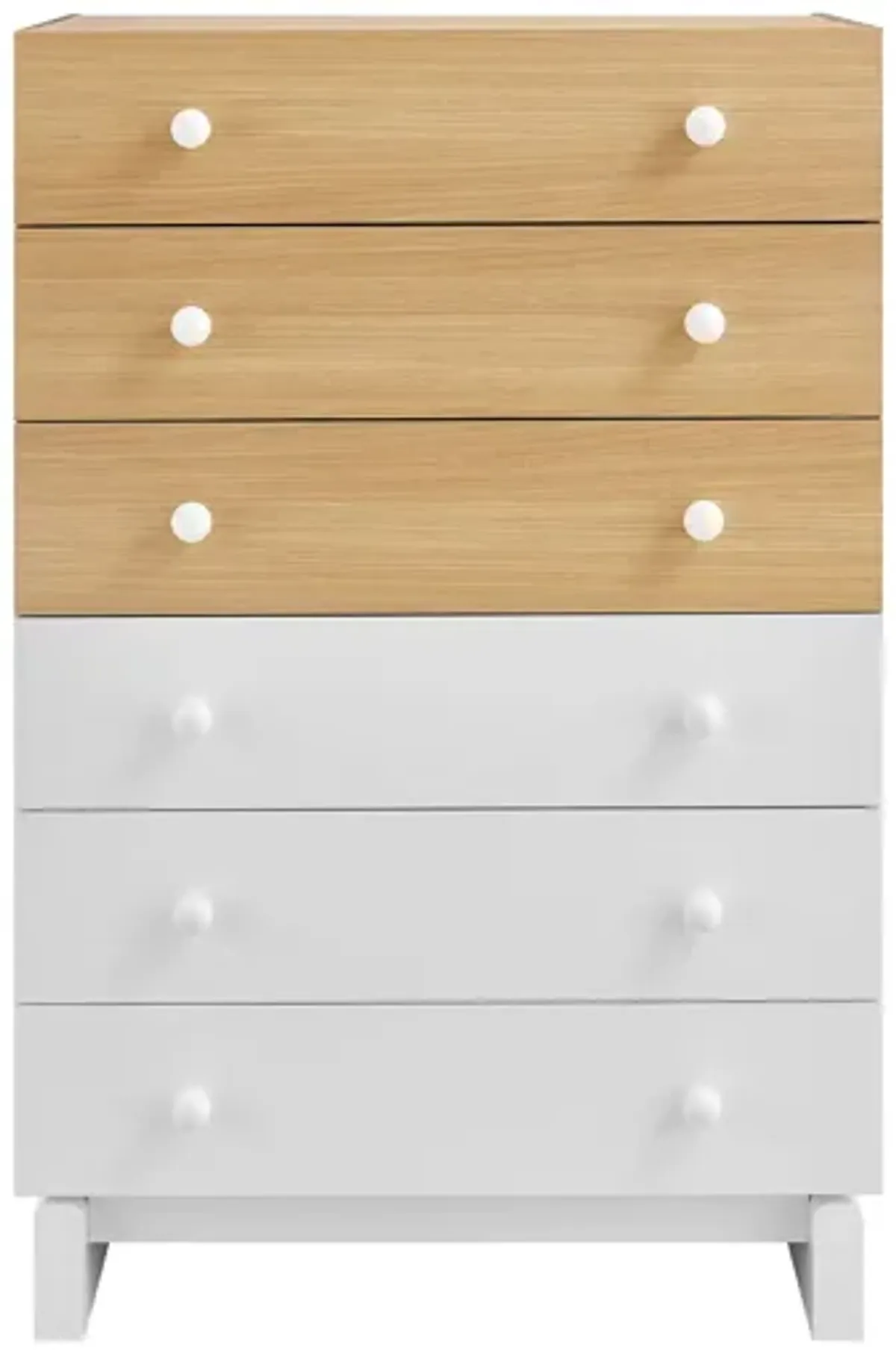 Nolia 6-Drawer Color Block Dresser Chest by Modway