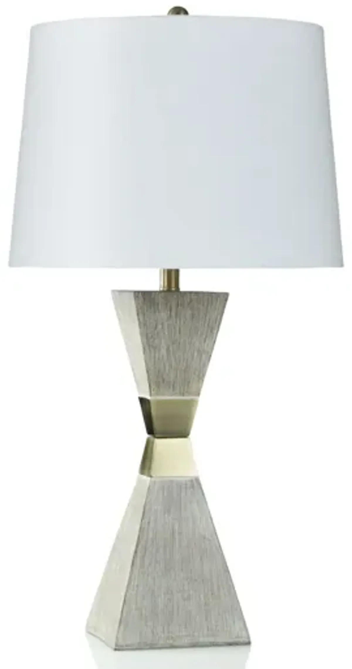 Morris Grey Table Lamp