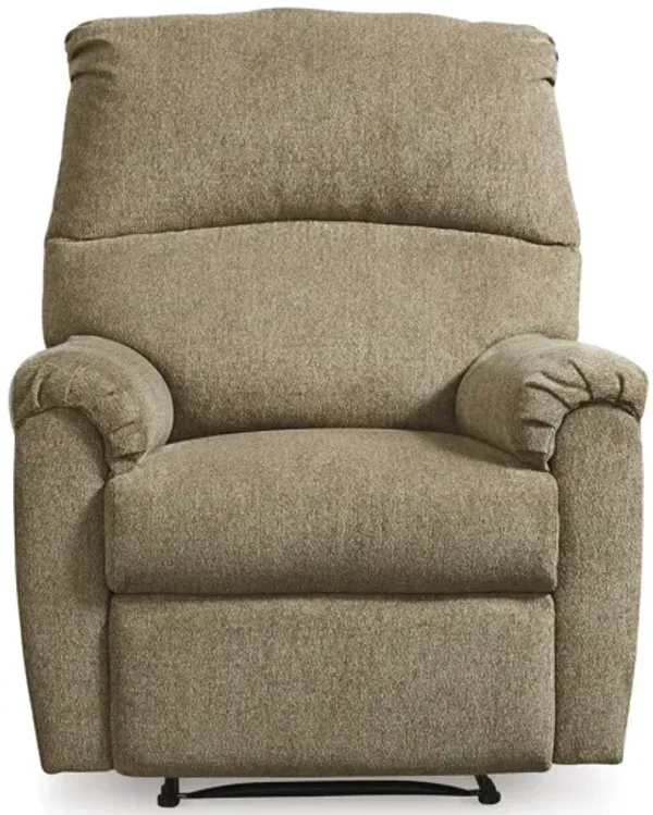 Nerviano Mocha Recliner
