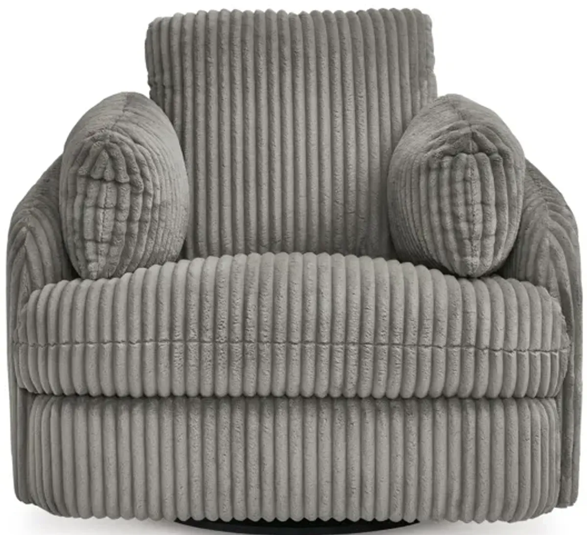 Tie-Breaker Fog Swivel Recliner