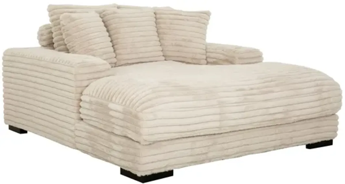 Cocoon Taupe Oversized Chaise Lounger
