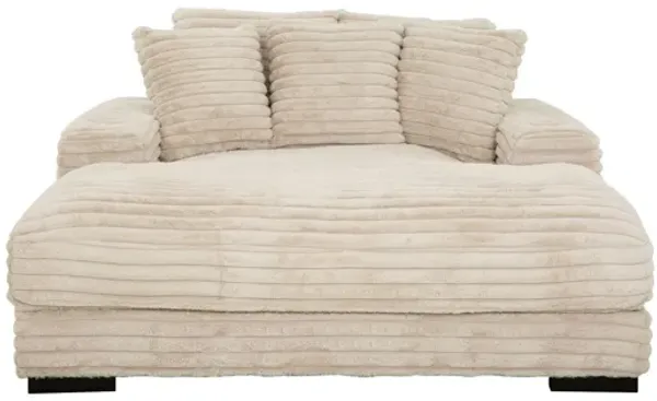 Cocoon Taupe Oversized Chaise Lounger