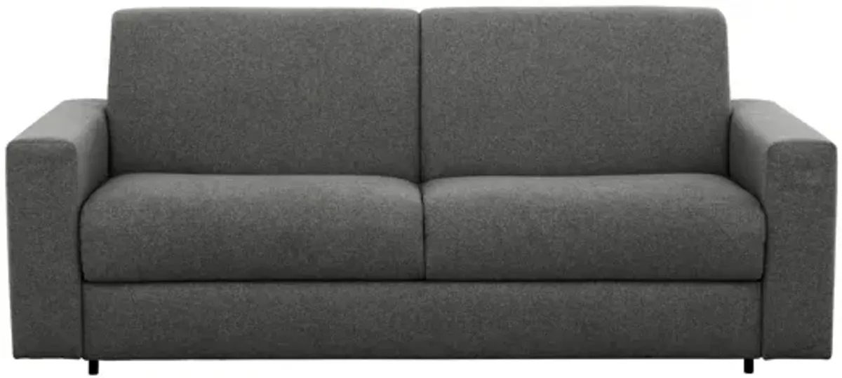 Stearns & Foster® Giotto 78" Full Sofa Bed with 5" Mattress - Dark Grey