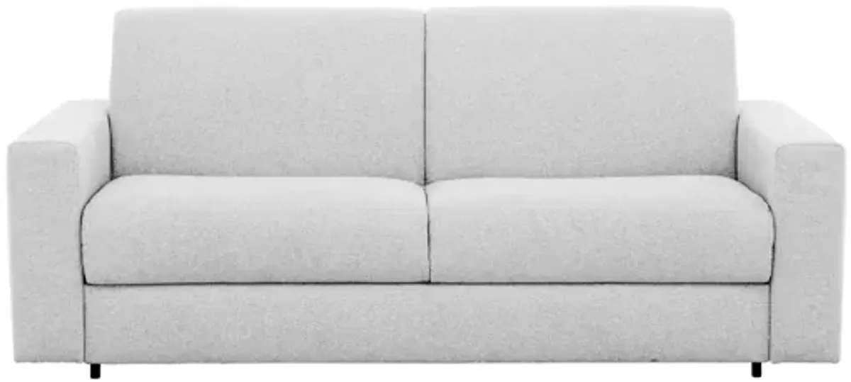 Stearns & Foster® Giotto 78" Full Sofa Bed with 5" Mattress - Silver