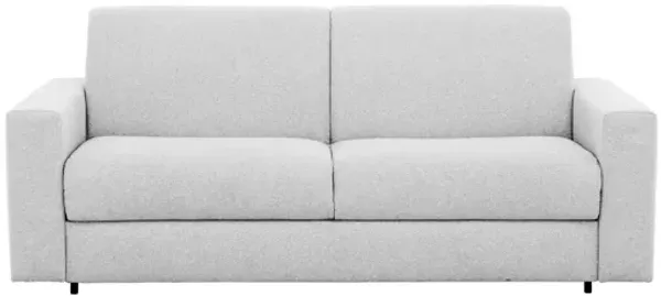 Stearns & Foster® Giotto 78" Full Sofa Bed with 5" Mattress - Silver