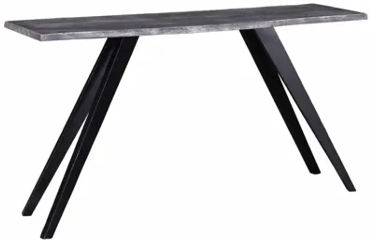 Jett 60" Wood and Metal Console Table