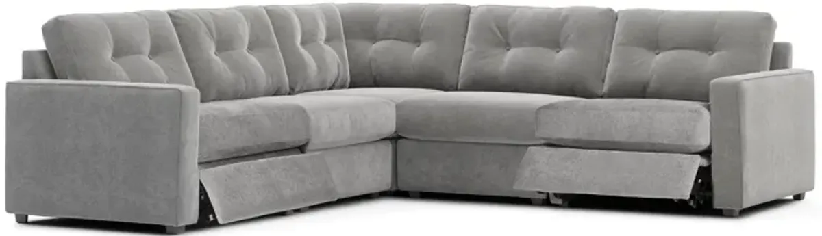 ModularOne Granite 5-Piece Power Reclining Sectional