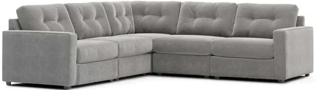 ModularOne Granite 5-Piece Power Reclining Sectional