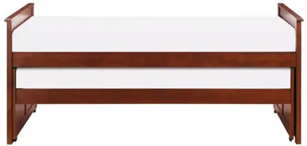 Rowe Dark Cherry Trundle Twin/Twin Bed