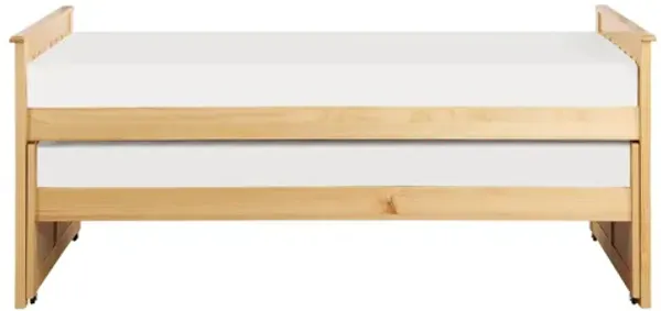 Bartly Natural Pine Trundle Twin/Twin Bed