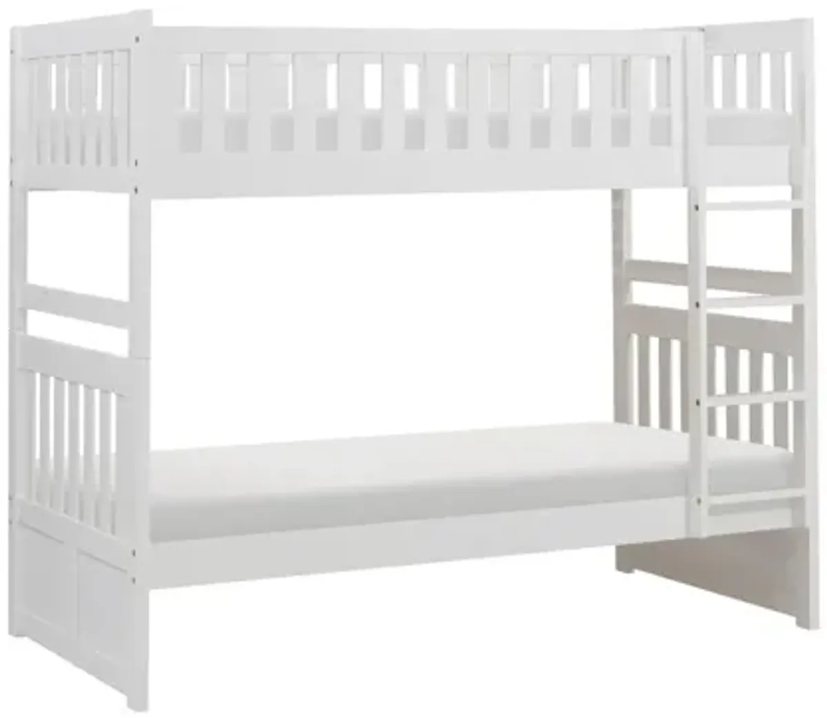 Galen White Twin/Twin Bunk Bed and Chest