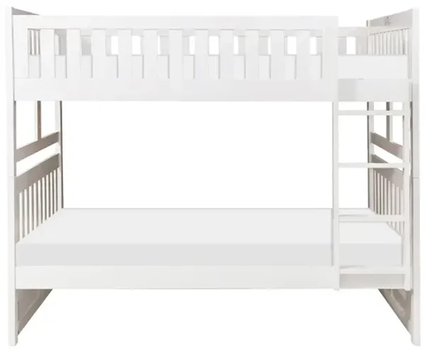 Galen White Full/Full Bunk Bed