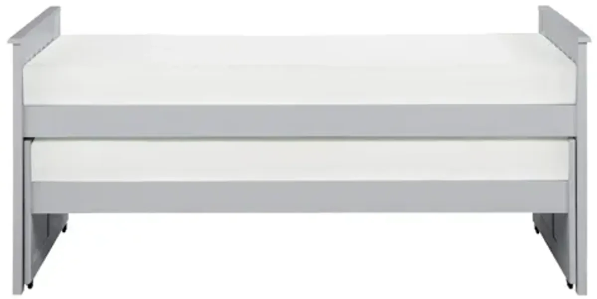 Orion Gray Trundle Twin/Twin Bed