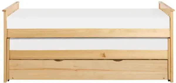 Bartly Natural Pine Twin/ Twin/ Twin Trundle Bed