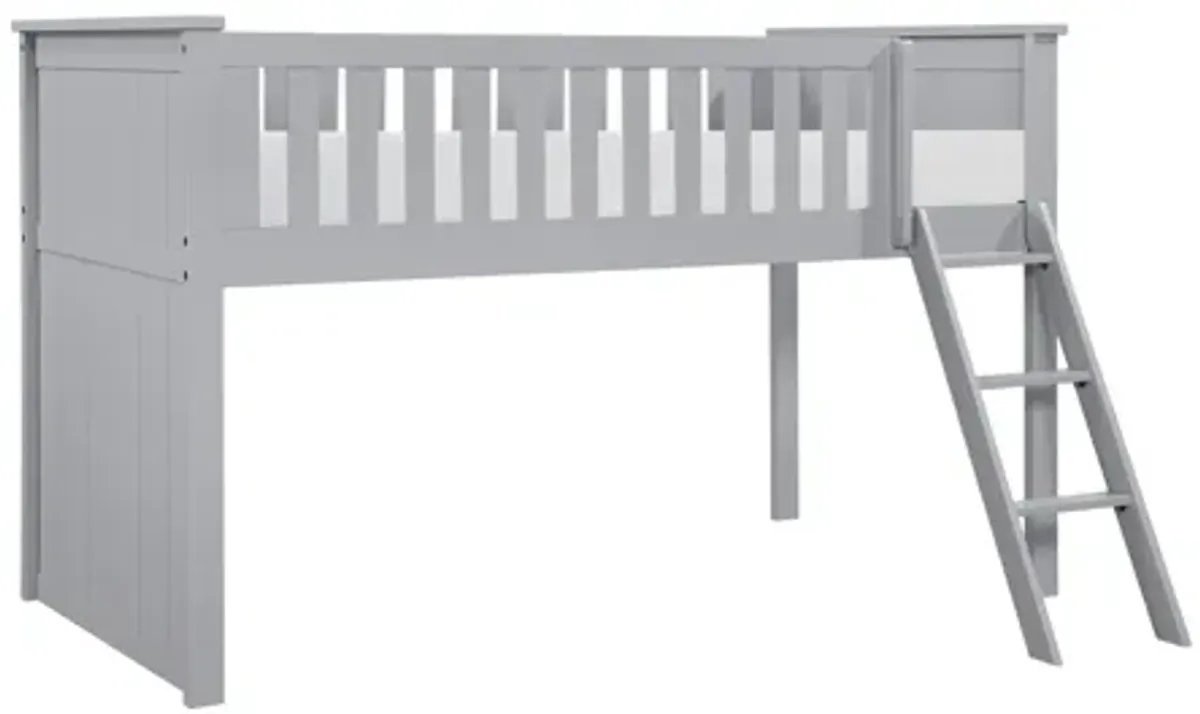 Orion Gray Low Loft Bunk