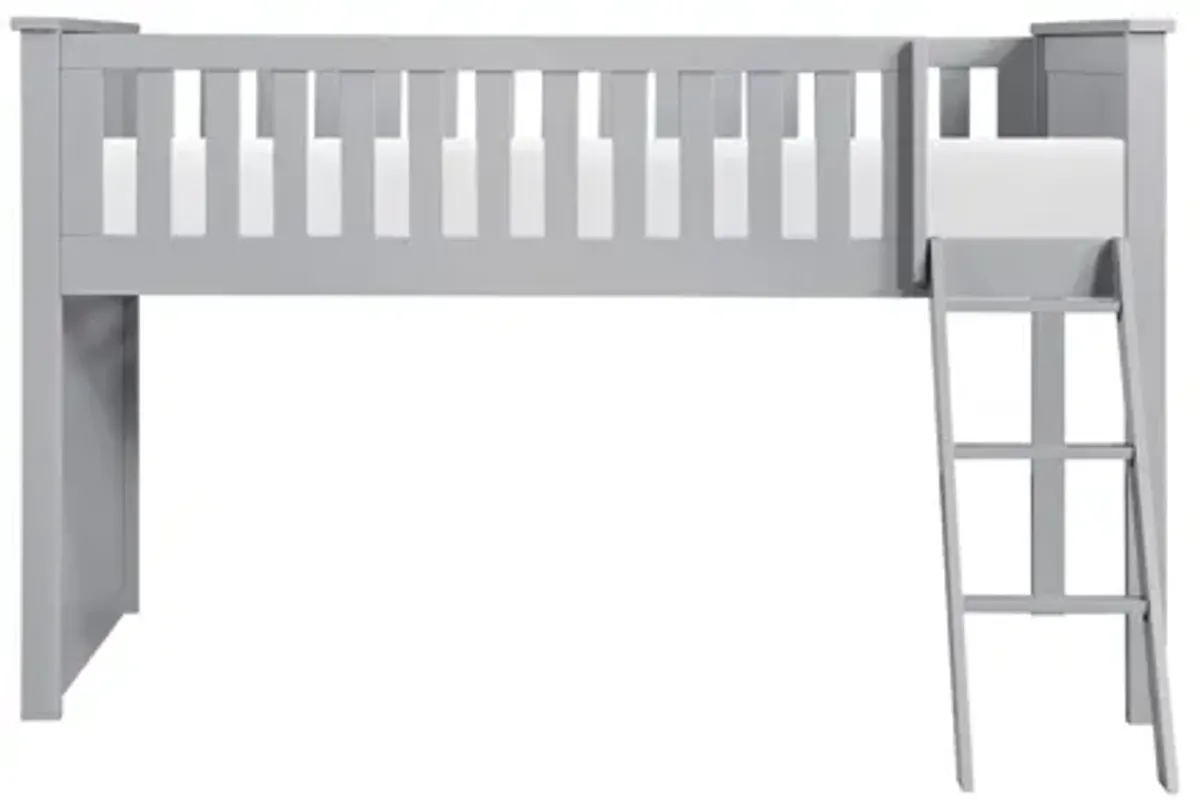 Orion Gray Low Loft Bunk